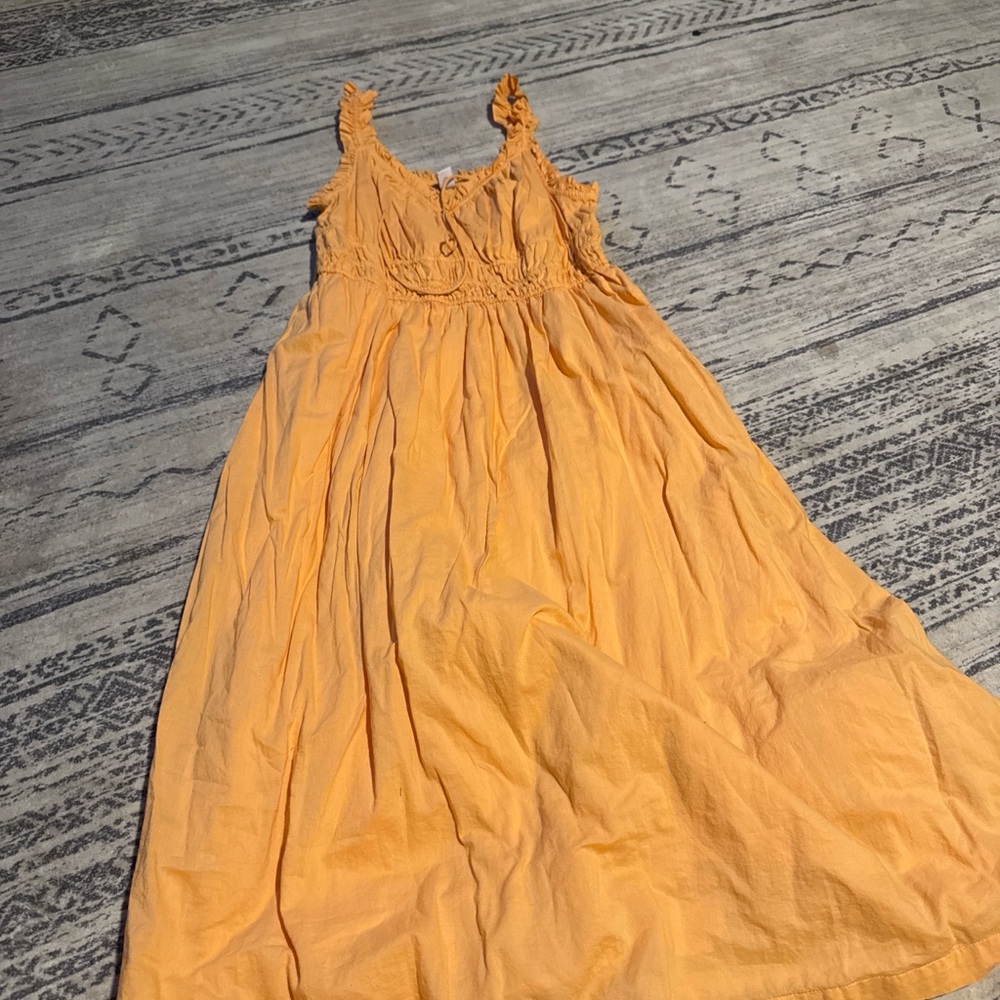 Charming Orange Dress